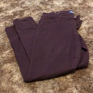 Old Navy Rockstar Jeans- Maroon